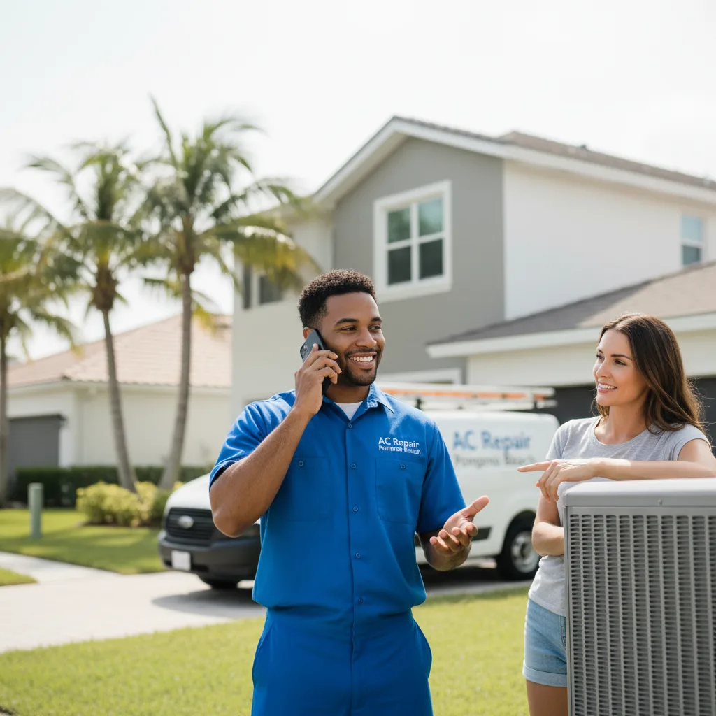 AC Repair Pompano Beach customer support in Lynn Center